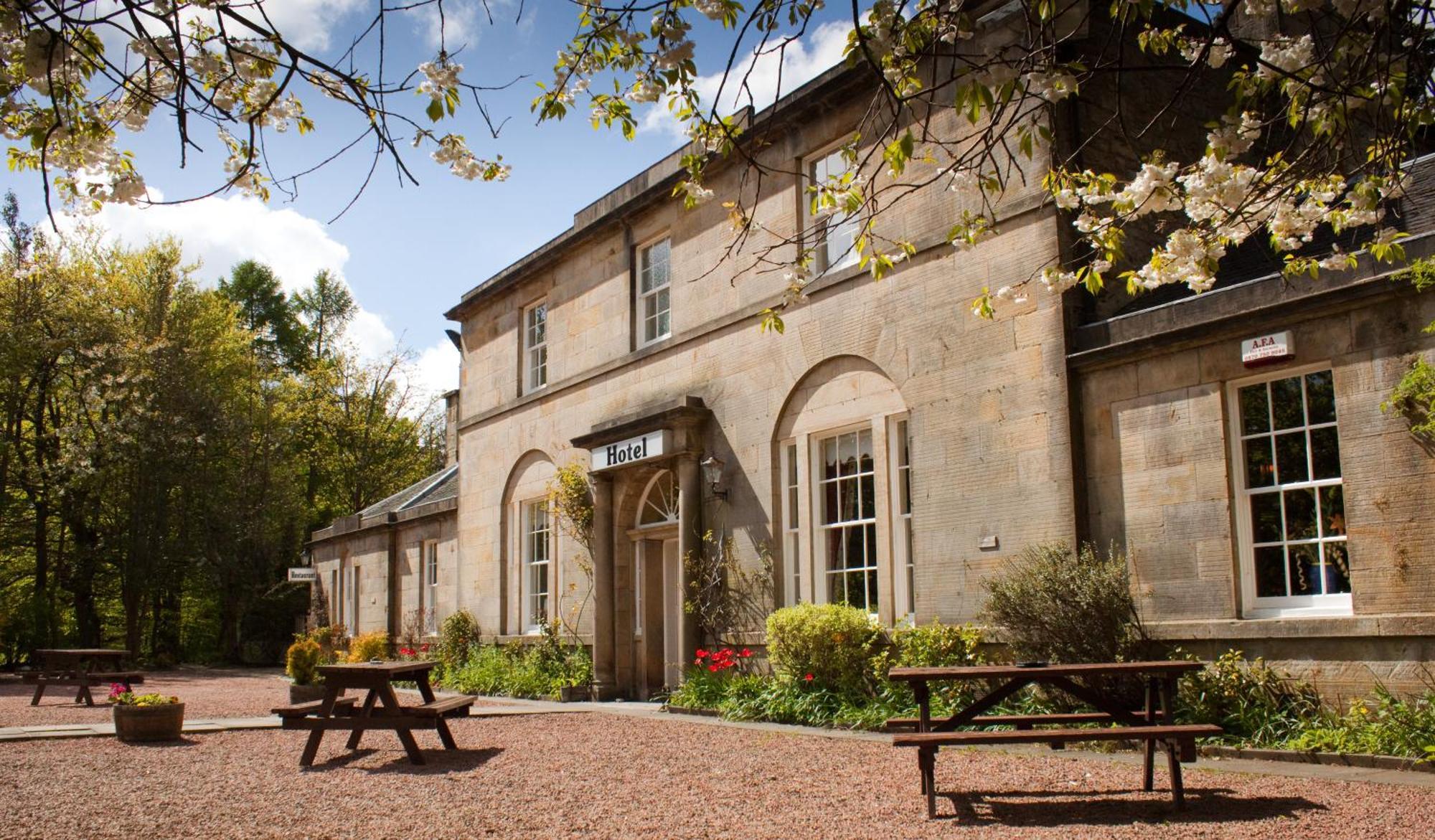 Bankton House Hotell Livingston Exteriör bild